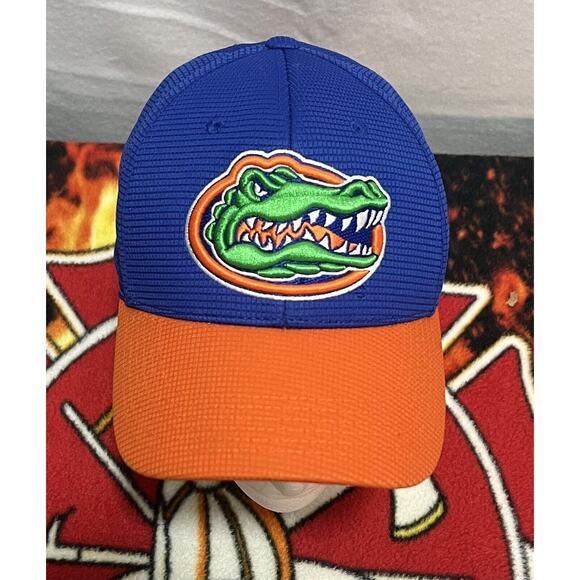 Florida Gators Hat Cap Men’s‎ Blue Memory Fit NCAA Football Embroidered - Picture 1 of 7